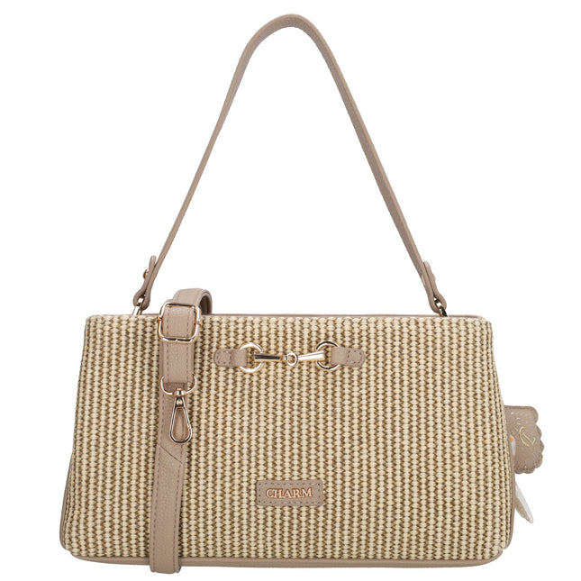 Mala a Tiracolo Charm London Santorini Taupe