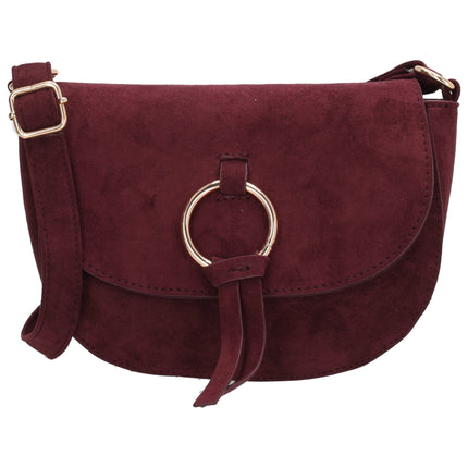 Beagles Chino Crossbodytas met Overslag Bordeaux