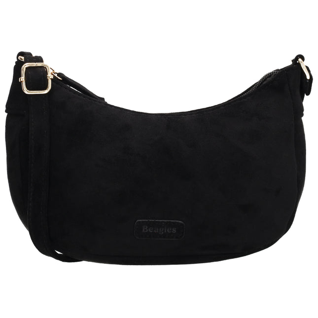 Mala tiracolo semicircular Beagles Chino Preto