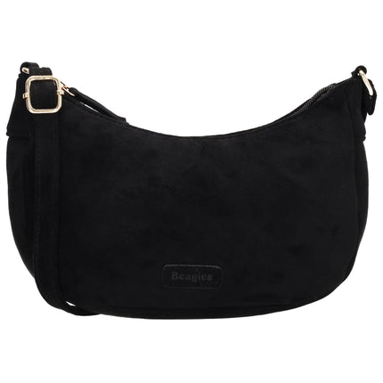 Beagles Chino Crossbodytas Halfrond Zwart