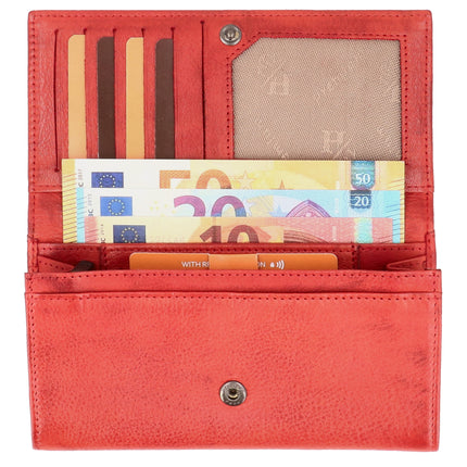 Hide & Stitches 93 Range Lange Lederbrieftasche 26344