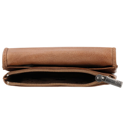 Hide & Stitches 93 Range Porta-chaves em couro com aba 26348