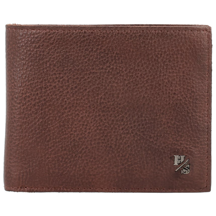 Hide & Stitches 93 Range Leder-Billfold mit Ausklappfach 27151 Braun