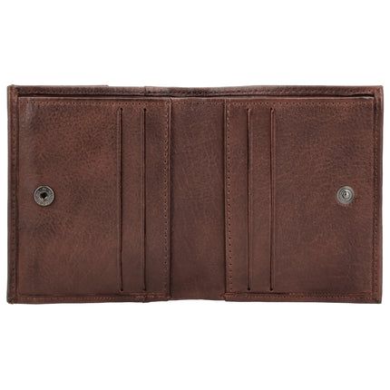 Hide & Stitches 93 Range Compacte Leren Portemonnee 27156