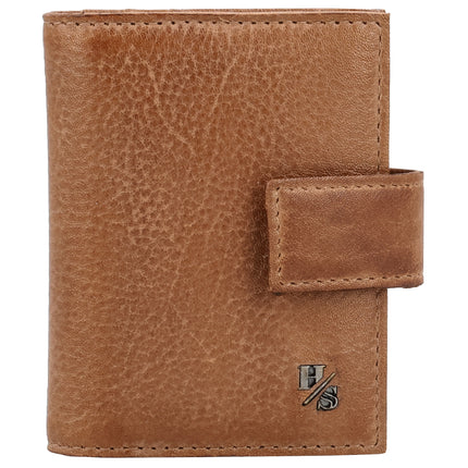 Hide & Stitches 93 Range kožené pouzdro na kreditní karty 27157 Donker koňaková