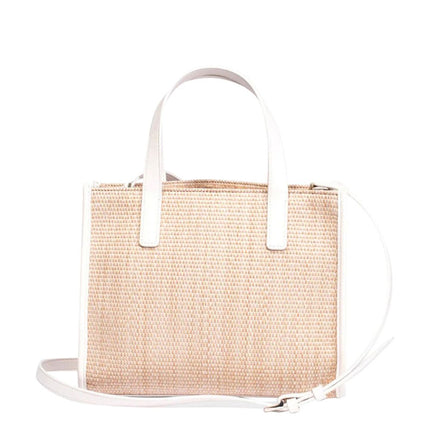 Ted Baker Paolina Faux raffia lille ikontaske