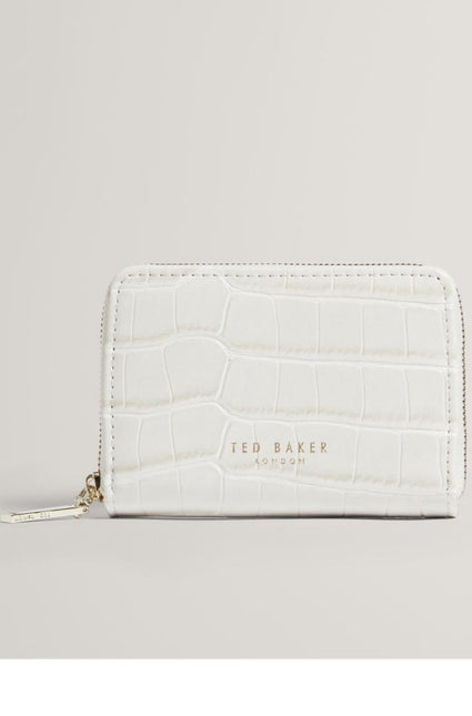 Ted Baker Roosa Rose Detail Leather Bobble Purse Small 