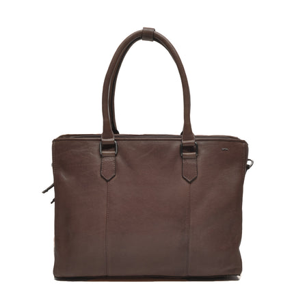 Berba Businessbag Lucca Chokolade brun