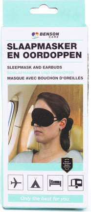 Benson Reisset - Slaapmasker en oordoppen