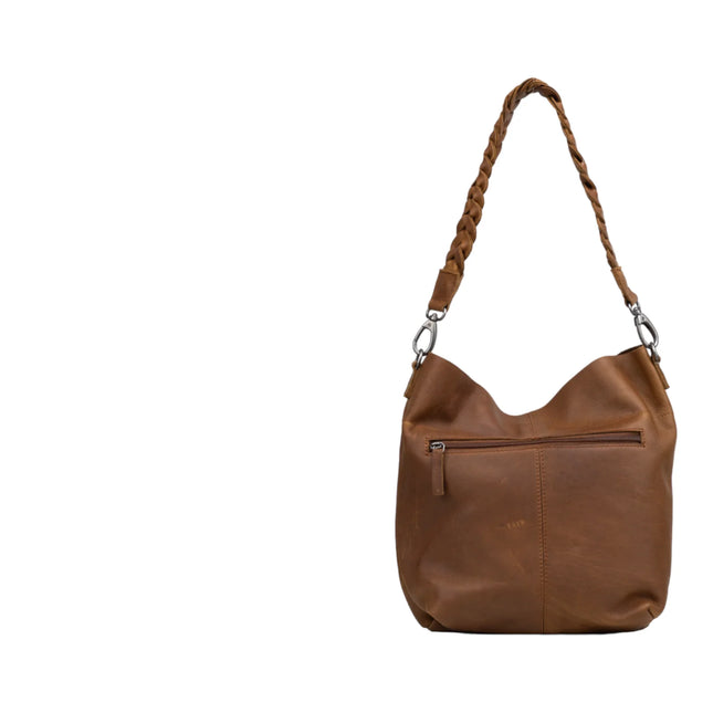 DSTRCT Preston Park Schoudertas Buidel Cognac