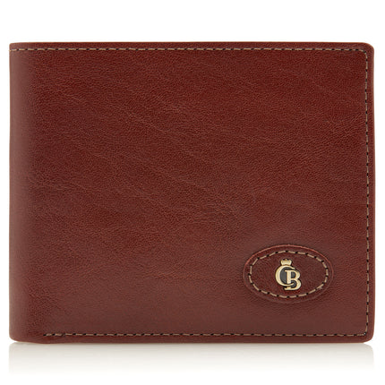 Castelijn & Beerens Gaucho Billfold RFID - 9 Credit Cards Cognac