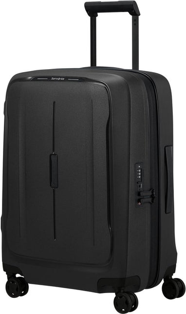 Samsonite Essens Zip Handbagage Koffer 55 x 40 x 23/26 cm Exp Graphite Black