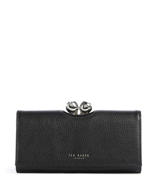 Ted Baker Roosali Rose Detail Leather Bobble Purse L