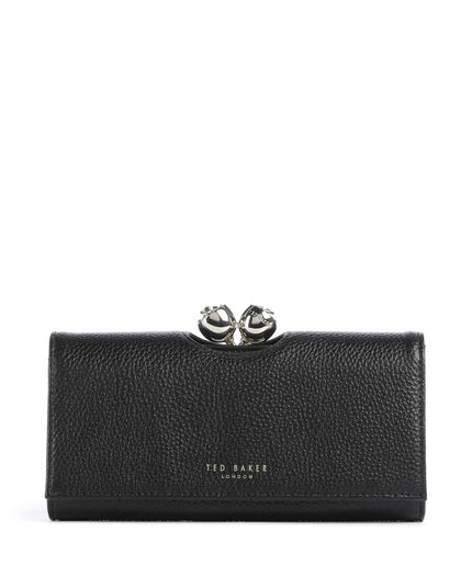 Ted Baker Roosali Rose Detail Leather Bobble Purse L