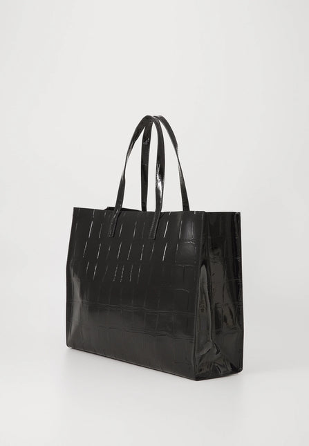 Ted Baker Shopper Vivvien Croc Effect Icon Bag