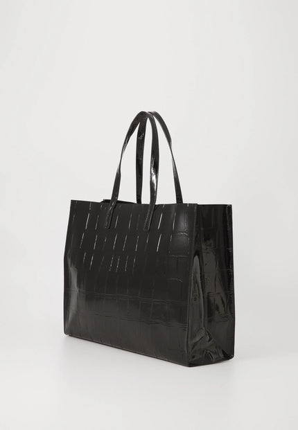 Ted Baker Shopper Vivvien Croc Effect Icon Bag