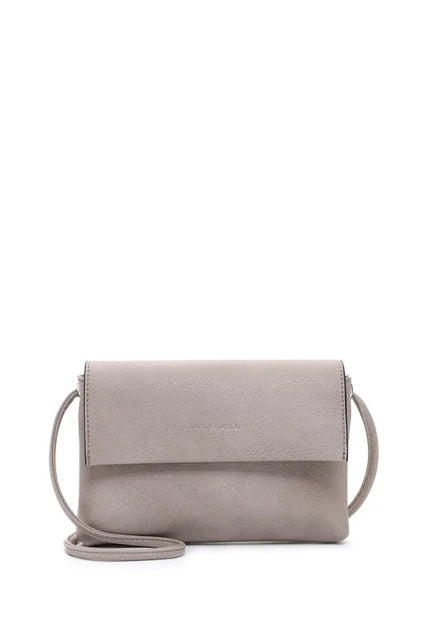 Emily & Noah Torebka na ramię Crossbody Emma z klapką Szary