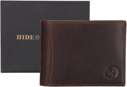 Hide & Stitches Carteira Da Vinci Castanho