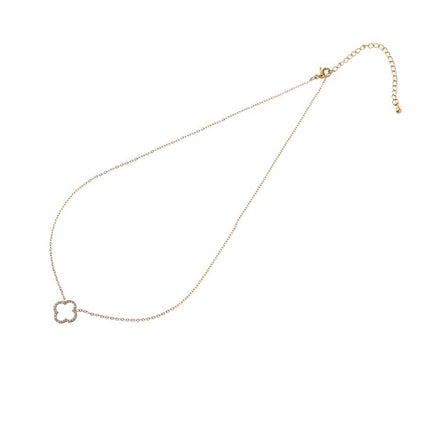 Day & Eve by Go Dutch Label Big Sparkle Clover Necklace