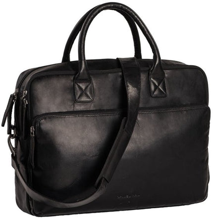 Daniel Ray Norman Leren A4 Tasche Schwarz