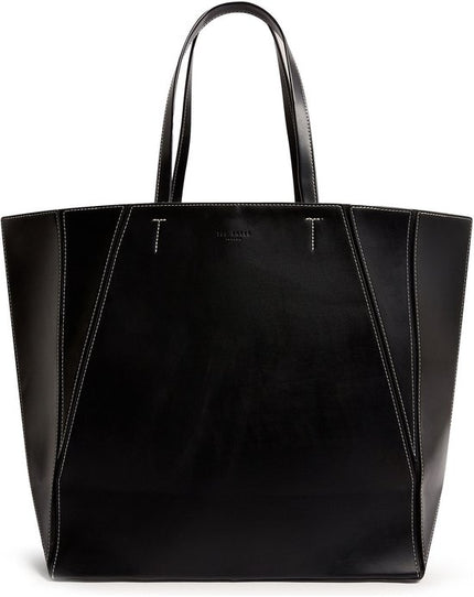 Ted Baker Folida Folded Large Tote Schwarz