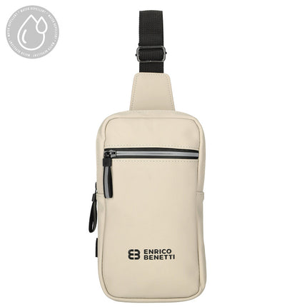 Enrico Benetti Bergen Crossbody Tas Waterafstotend 117 Licht Taupe