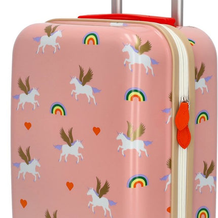 Zebra Avonturier Kinder Koffer Hardcase Unicorn