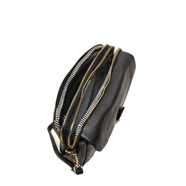 Berba Leren Leren Crossbody Bag Avignon