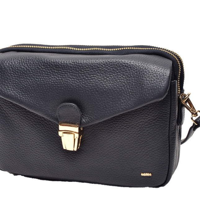 Berba Leren Leren Crossbody Bag Avignon