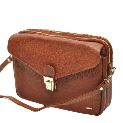 Berba Leren Leren Crossbody Bag Avignon