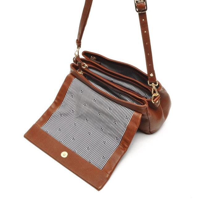 Berba Leren Flapbag Avignon