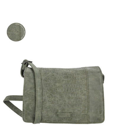 Enrico Benetti Josie Overslag Crossbody Tas 029 Olijf