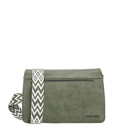 Enrico Benetti Stacey Crossbodytas Met Overslag 029 Olijf