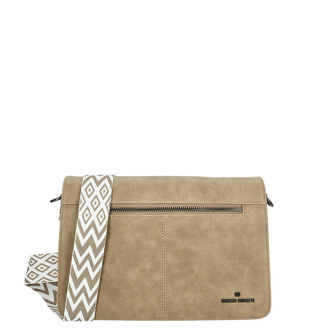 Enrico Benetti Stacey Crossbody-taske med omslag 134 Mid. taupe