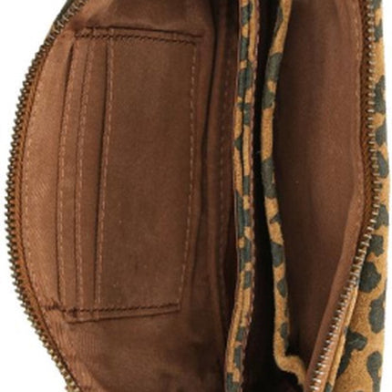 DSTRCT Kleine Crossbodytas / Schoudertas Dames Portland Road Panterprint