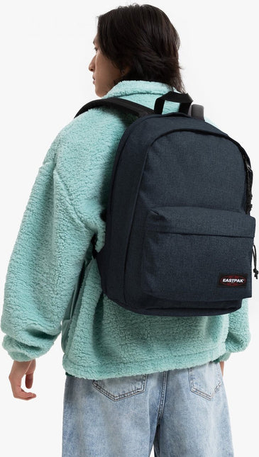 Eastpak Rugzak met Laptopvak Back to Work Tripple Navy
