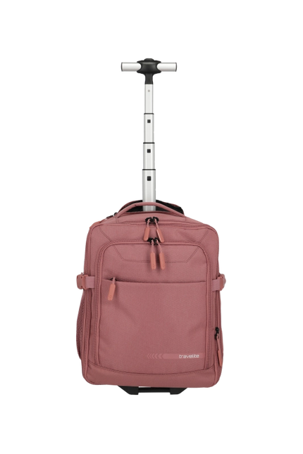 Travelite Kickoff Trolley Backpack 2 Wheels Exp. Underseater 40 x 30 x 20 / 23 Blush