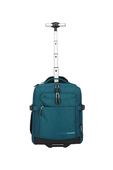 Travelite Kickoff Trolley Rygsæk med 2 hjul Exp. Underseater 40 x 30 x 20 / 23 Petrol