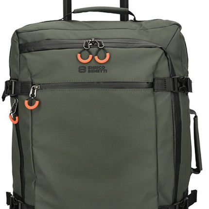 Enrico Benetti kufferttaske i vandafvisende materiale 50 cm 029 Oliven