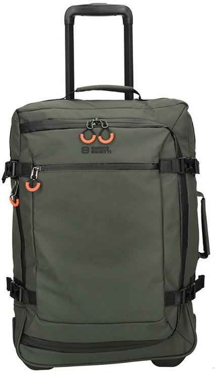 Enrico Benetti kufferttaske i vandafvisende materiale 50 cm 029 Oliven
