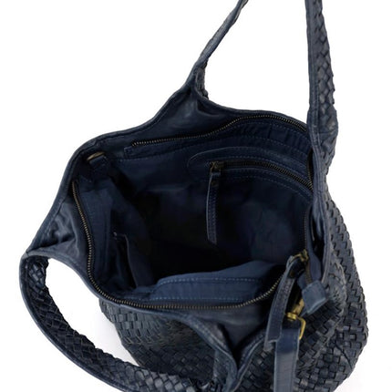 Bear Design Gevlochten Hobo Schoudertas MJ2085