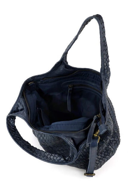 Bear Design Gevlochten Hobo Schoudertas MJ2085