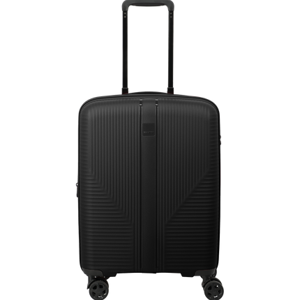 Travelite Air Stripe S erweiterbarer Handgepäckkoffer Schwarz