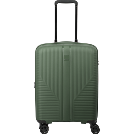 Travelite Air Stripe S erweiterbarer Handgepäckkoffer Grün