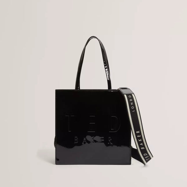 Ted Baker Iconica Webbing Small Icon bag Black
