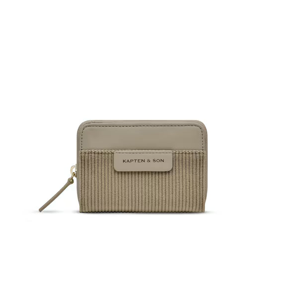 Kapten & Son Bergen Pro Wallet Cord Small Khaki
