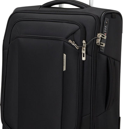Samsonite 55x40x20 Handbagage Respark Strict Ozone Black