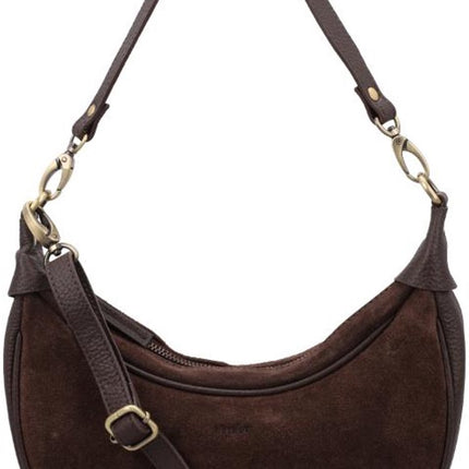 DSTRCT Hobo S Schoudertas Suede-Leder Portland Road