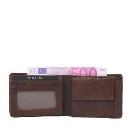 dR Amsterdam Leren Heren Portemonnee