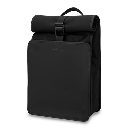 Kapten & Son Rugzak Lund Pro All Black 16 Inch